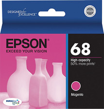 New Genuine Epson 68 Magenta Ink Cartridge Stylus CX5000 picture