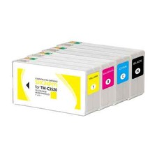 SJIC24P 30ML Compatible Ink Cartridge for Eps Colorworks TM-C3520 Printer 1SET picture