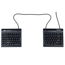 Kinesis Freestyle2 Ergonomic Split Keyboard USB Wired English QWERTY KB800PBUS20 picture