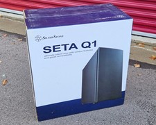 SilverStone SETA Q1 Silent Mid Tower Case with Soundproofing - Brand New, Sealed picture