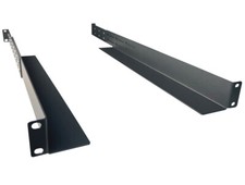 1 Set, Brand New 1U Rack Mount 4-Post Server Shelf Adjustable Rails picture