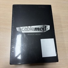 CableMod RT-Series Classic ModFlex Sleeved Cable Kit, Black/White, New picture