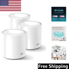 Next-Gen Deco X20 WiFi 6 Mesh – Covers 5800 Sq.Ft with 6 Ethernet Ports 3-Pack picture