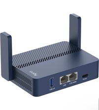 Cudy AX3000 2.5G Wireless WiFi 6 Travel Router Gigabit Ethernet Blue TR3000 picture