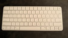 Used Genuine Apple Magic Keyboard USB-C - US English - A3203 (White/Silver) picture