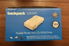 MicroSolutions Backpack CD‑ReWriter 190130 Series 6 • Powers On&Spins  picture