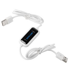 Computer Laptop USB A DataTransfer Cable Windows 10 8 PC Direct Link Copy Bridge picture