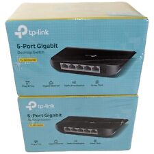 TP-Link TL-SG1005D 5-Port  Gigabit Desktop Switch New 2 Switches picture
