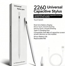 Universal Active Stylus Pen for iOS Android, Capacitive Touch High Precision picture