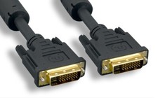 10m (33ft) DVI Digital Dual link (24+1pin) 24AWG Cable Male to Male  w/Ferrites picture