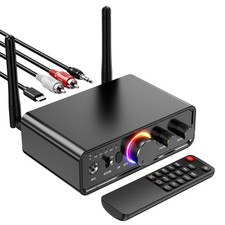 Upgraded M18 Bluetooth 5.3 Audio Receiver Transmitter for Home Stereo TV, HiF... picture