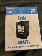 Onn HP 65 Black Ink Cartridge EXP 10/2025 picture