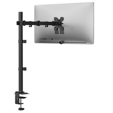 WALI Monitor Arm Mount for Desk, Single Extra Tall Computer 13