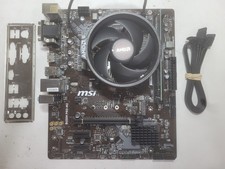 MSI B450M Pro-M2 Motherboard Ryzen 5 2400G, 8GB RAM, IO Shield #2152 picture