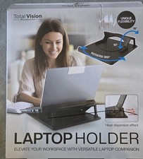Total Vision Laptop Holder Stand Adjustable Rotating 360° Heat Dispersion picture