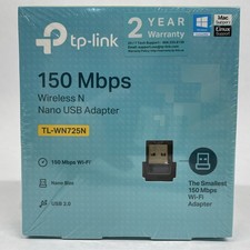 TP-Link TL-WN725N 150Mbps Nano USB Wi-Fi Adapter Wireless picture