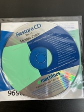 eMachines Restore CD Version 1.1 Model T2596 - 2 Disc Set for Desktop PC picture