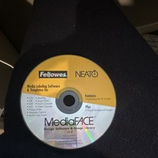 Fellowes NEATO MediaFACE v1.2 Media Labeling Software CD picture