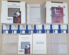 Amiga OS v2.04 & Amiga Vision v1.70Z for Commodore Amiga 500 2000 2500 3000 Exc. picture