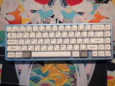 Drop ALT High Profile BLUE Keyboard custom modded, japanese keycaps fully built picture