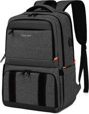 RUCYEN Lunch Backpack, Insulated Cooler Backpack Box 15.6 inch, Black  picture