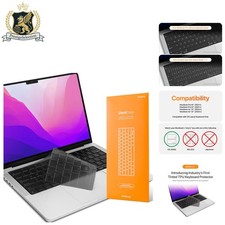 GhostCover Ultra Thin Translucent Keyboard Protector for 2021-2026 MacBooks picture