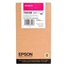Genuine Epson T603B Magenta Ink Cartridge for Stylus Pro 7800 7880 9800 9880 picture