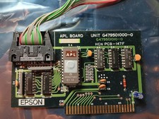 Apple II Epson APL Board - Parallel Printer Controller with cable picture
