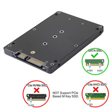 External Adapter M.2/ M2 NGFF SSD to 2.5 Inch SATA Enclosure Converter Internal picture