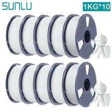 SUNLU 3KG/5KG/10KG PLA+2.0 3D Printer Filament 1.75MM PLA+ Upgrade Multicolors picture