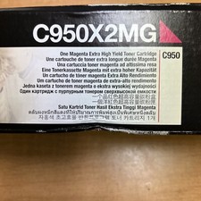 LEXMARK C950X2MG MAGENTA BRAND NEW IN LEXMARK RETAIL BOX  CT201646 picture