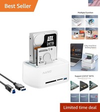 Dual-Bay SATA Docking Station with High-Speed USB 3.0 & Offline Cloning picture