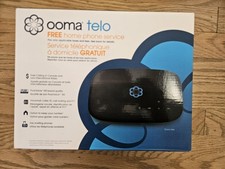 Ooma Telo Free Home Phone Service VoIP Phone - Black picture
