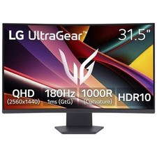 LG UltraGear G6 32G60WA 31.5 Inch 180Hz 1ms 2560x1440 QHD Curved Gaming 0E picture