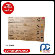New & Original Toshiba T-FC556P CYMK Toner Set For e-STUDIO 5506AC/6506AC/7506AC picture
