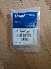 L-Com ECF504-SC6 Cat6 Shielded RJ45 Connector (8X8) Panel Mount Female picture
