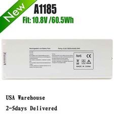 NEW A1181 A1185 Laptop Battery For Apple Macbook 13