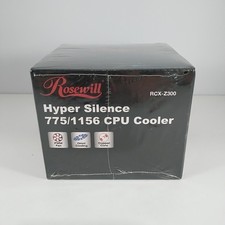 BRAND NEW SEALED ROSEWILL HYPER SILENCE 775 CPU COMPUTER COOLER RCX-Z300 92MM picture
