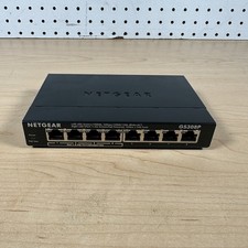 NETGEAR GS308P 8-Port Gigabit PoE+ Smart Switch v1 NO Power Supply picture
