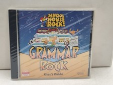 RARE-School House Rock-Grammar Rock-User Guide-Educational CD-ROM-NEW SEALED picture
