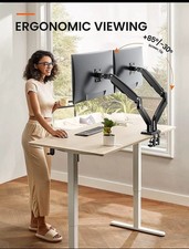 Huanuo Flexi Full Motion Desk Mount Monitor Arm, Model HNSS7 -  picture