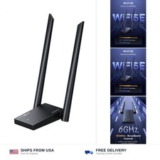 UGREEN AXE5400 WiFi Adapter for Desktop PC, WiFi 6E Dongle picture