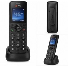 New Poly VVX D230 DECT Wireless IP Phone Handset 2200-49235-001 Business Phone picture