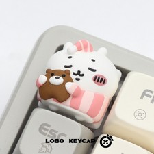 Chiikawa Usagi Resin Keycap Mechanical Keyboard Decor ESC Cute Cartoon Keycap picture