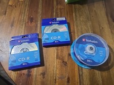 Verbatim CD-R 45 Discs Sealed Music 25 Spindle 2x 10 Pack 700MB 80 Min 52x 40x picture