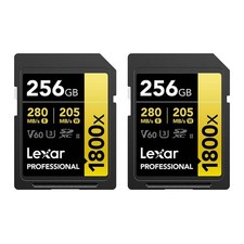 Lexar Professional 1800X 256GB SDXC UHS-II (2-Pack) picture