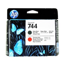 Genuine HP 744 Matte Black/Chromatic Red  Printhead HP DesignJet Z2600, Z5600 picture