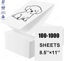 100 Sheets Thermal Printer Paper 8.5 X 11 Inch US Letter Size Thermal Paper lot picture