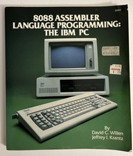 8088 Assembler Language Programming: The IBM PC - First Ed. First Print 1983 Vtg picture