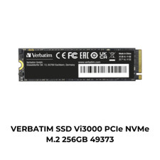 VERBATIM SSD Vi3000 Disk PCIe NVMe M.2 256GB 49373 picture